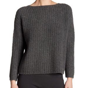 Vince Ladder Stitch Cashmere Blend Sweater